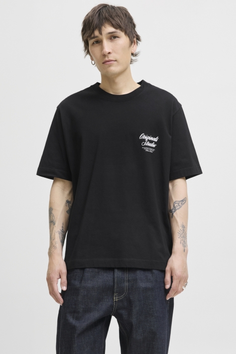 Jack & Jones jornorrebro typo tee ss crew neck n